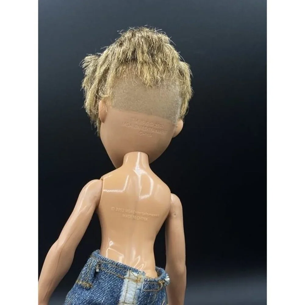 2002 Bratz Boyz Cameron Doll MGA Y2K Redressed With Shoes Sun Kissed Blonde Hair